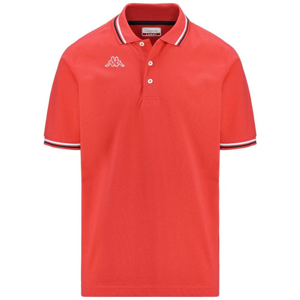 Men Kappa Logo Maltax 5 Mss Polo Shirt Red | SQ7985613