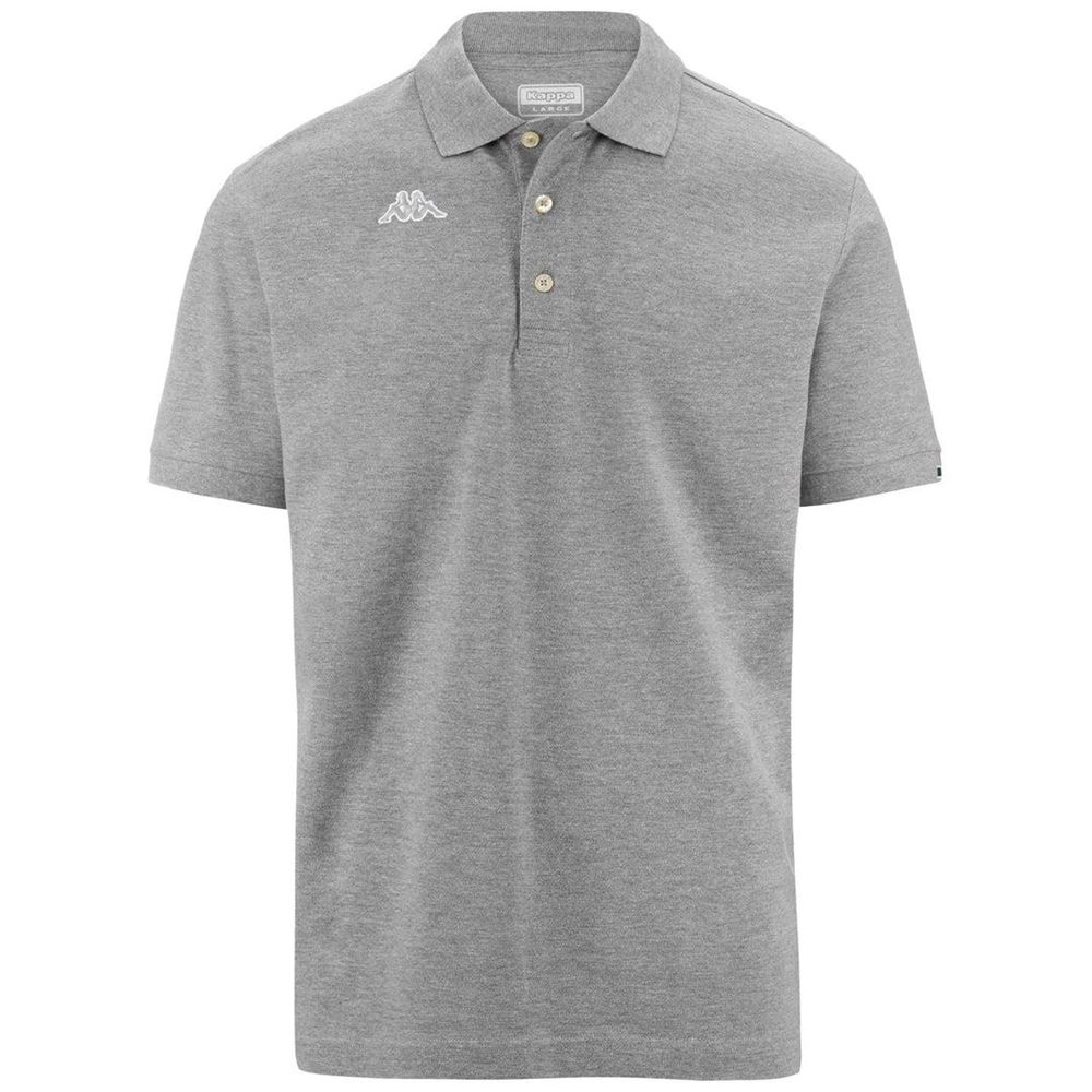 Men Kappa Logo Maltaxita Mss Polo Shirt Grey | YW9475631