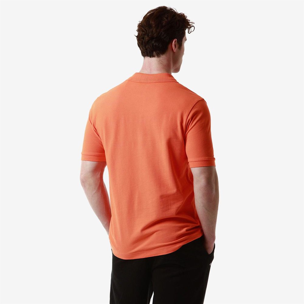 Men Kappa Logo Maltaxita Mss Polo Shirt Orange | TW5879014