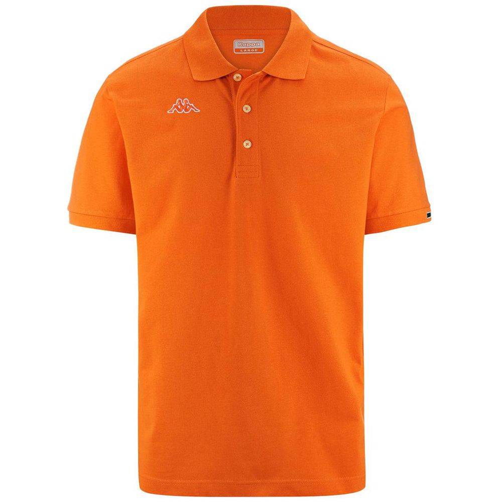 Men Kappa Logo Maltaxita Mss Polo Shirt Orange | TW5879014