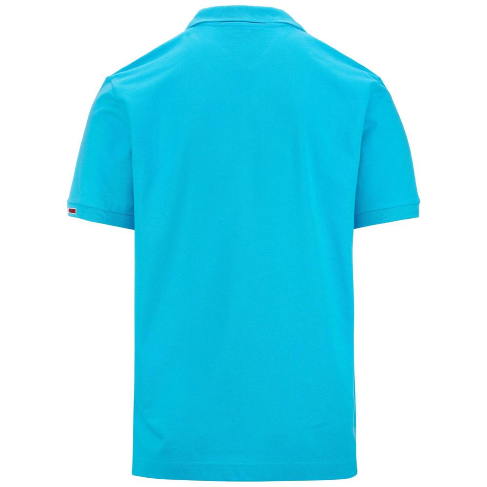 Men Kappa Logo Maltaxita Mss Polo Shirt Turquoise | AI3527086