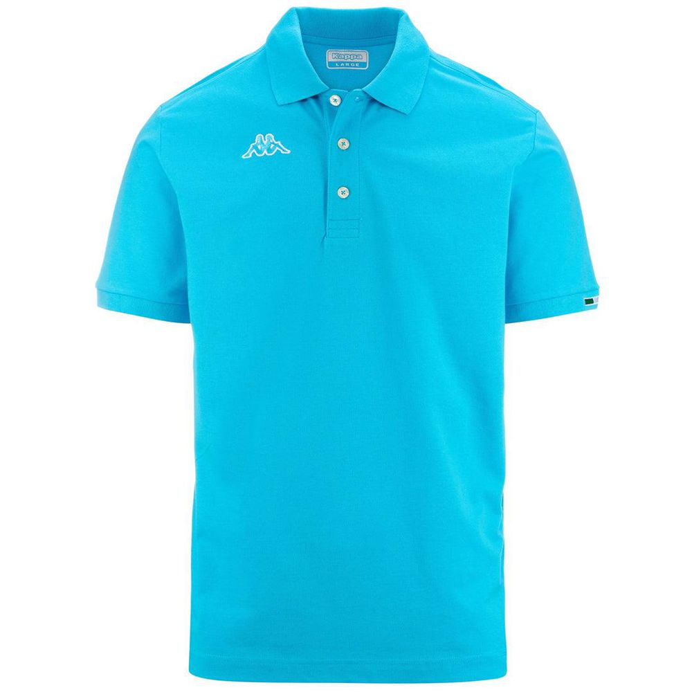 Men Kappa Logo Maltaxita Mss Polo Shirt Turquoise | AI3527086