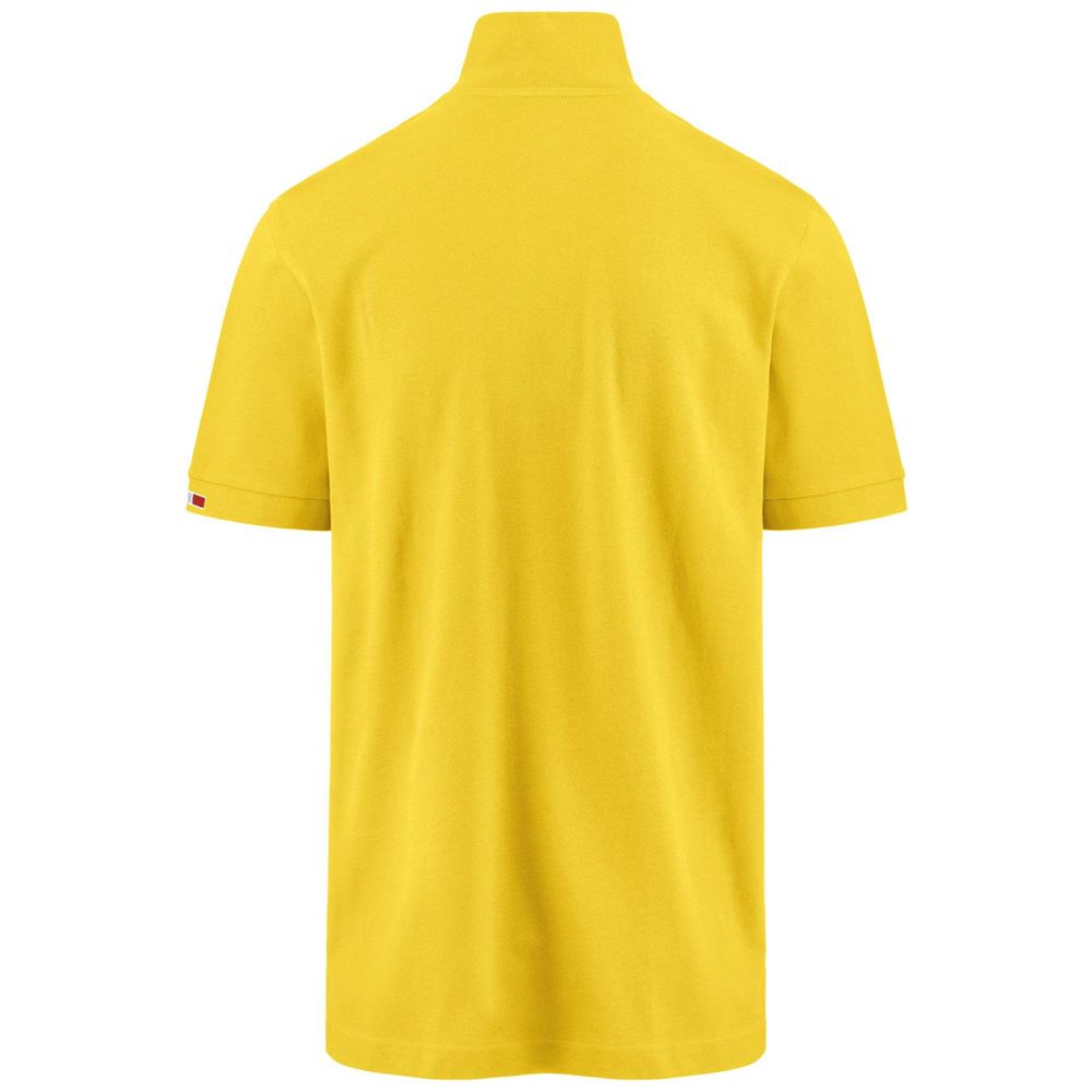 Men Kappa Logo Maltaxita Mss Polo Shirt Yellow | ZW0726549