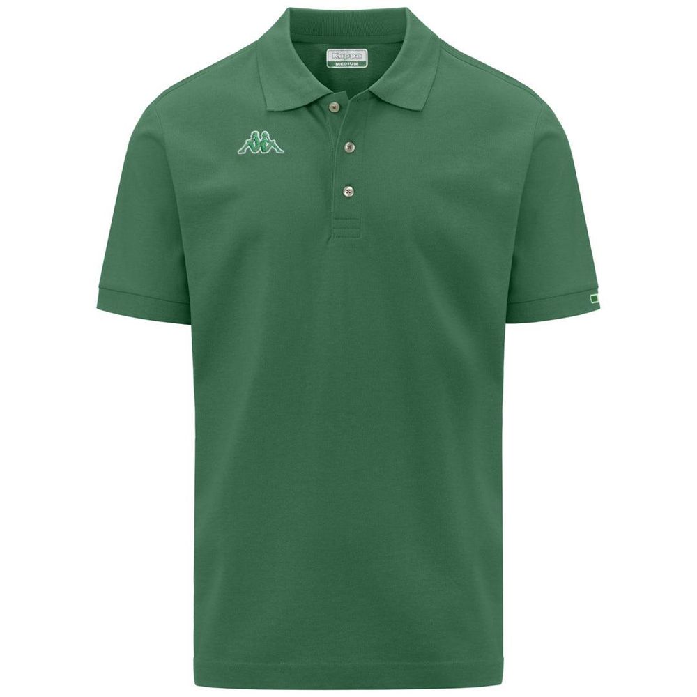 Men Kappa Logo Maltaxita Mss Polo Shirt Green | GQ7504623