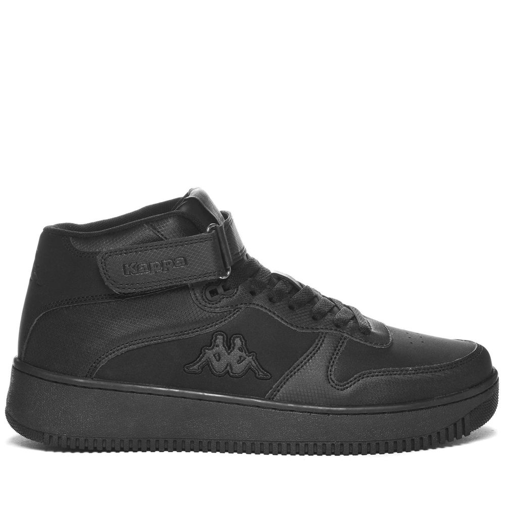 Men Kappa Logo Maserta Md V Sneakers Black | KU7950684