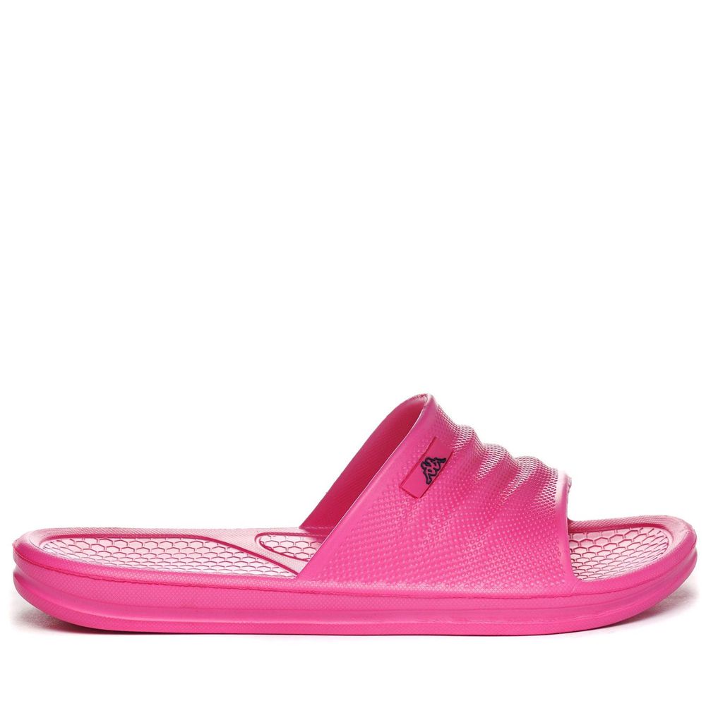 Men Kappa Logo Rint Flip Flops Pink | HE6921875