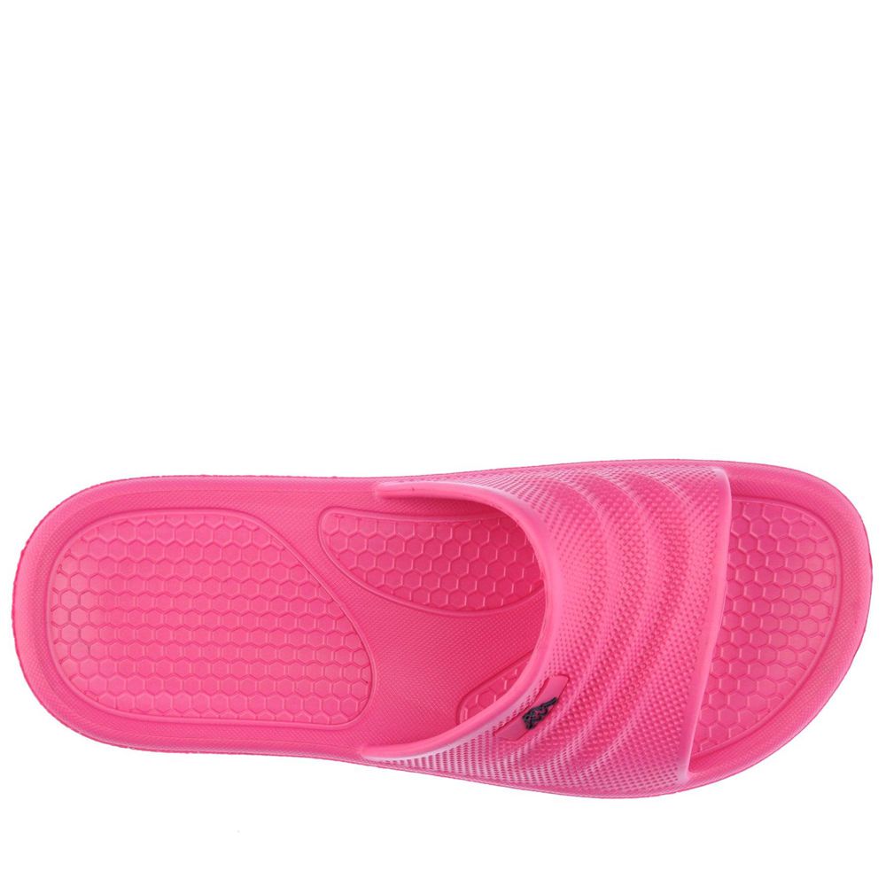 Men Kappa Logo Rint Flip Flops Pink | HE6921875