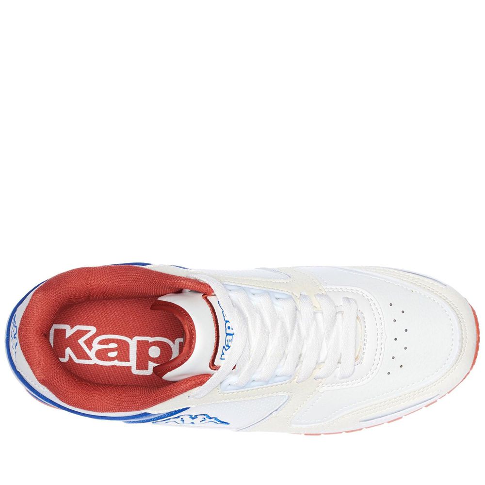 Men Kappa Logo Voghera 5 Sneakers White | OU5764829