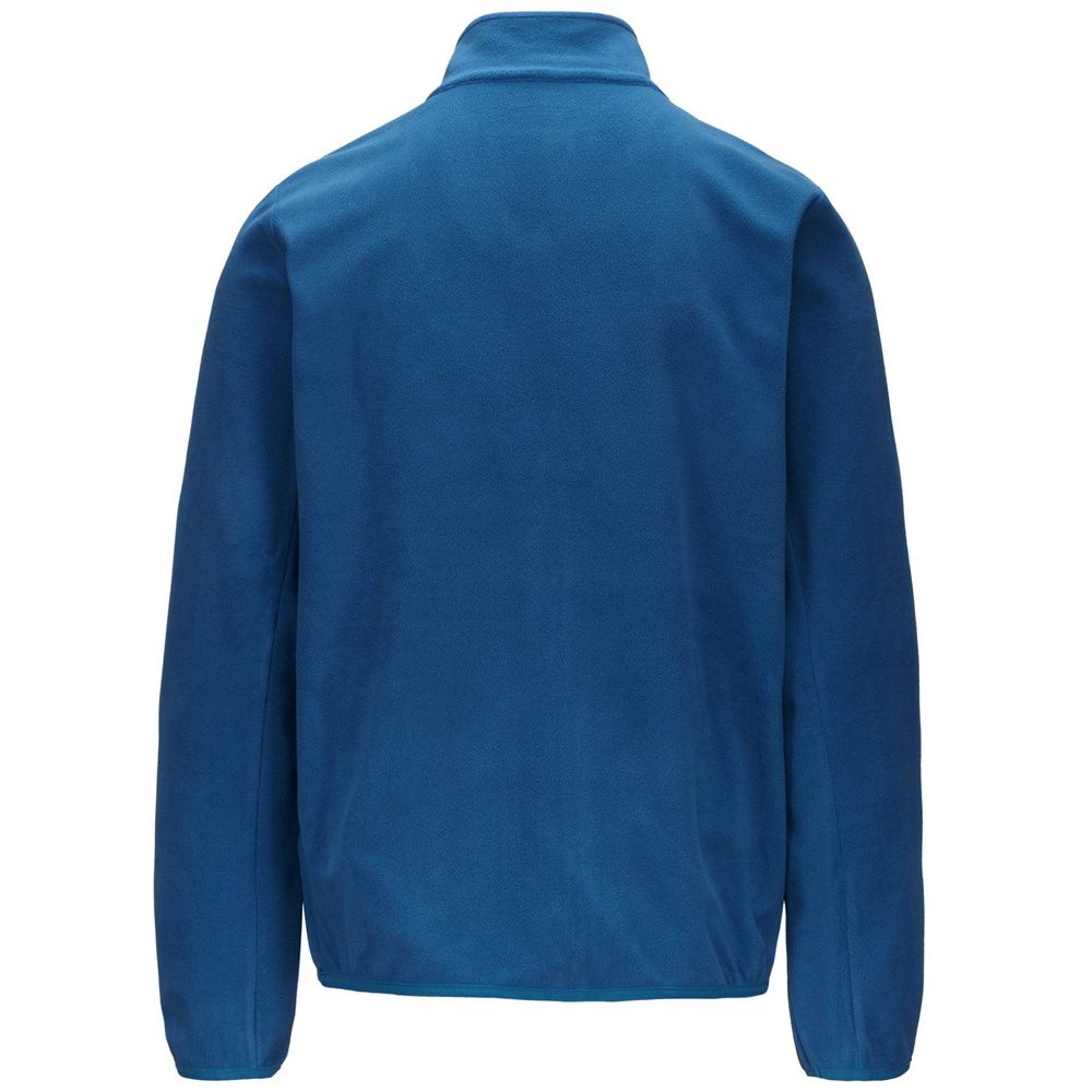 Men Kappa Logo Wind Jacket Blue | CY0495837