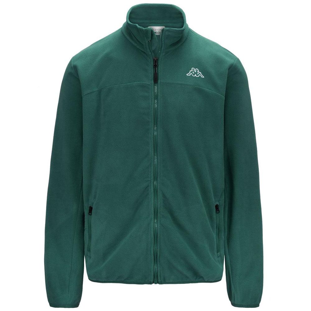 Men Kappa Logo Wind Jacket Green | NV6394821