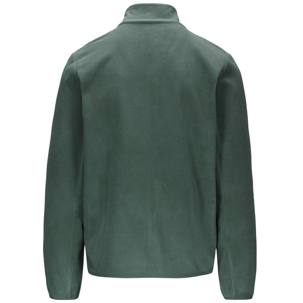 Men Kappa Logo Wind Jacket Green | ZL3792486