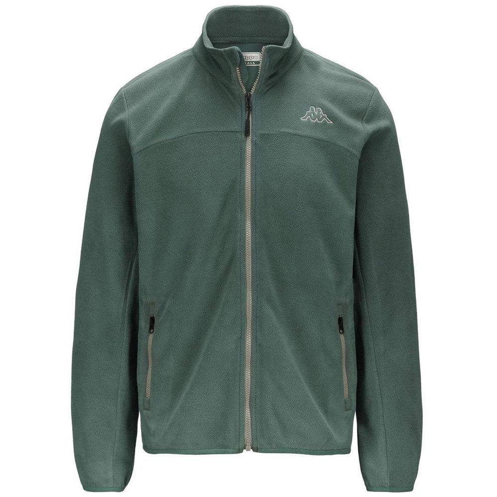 Men Kappa Logo Wind Jacket Green | ZL3792486