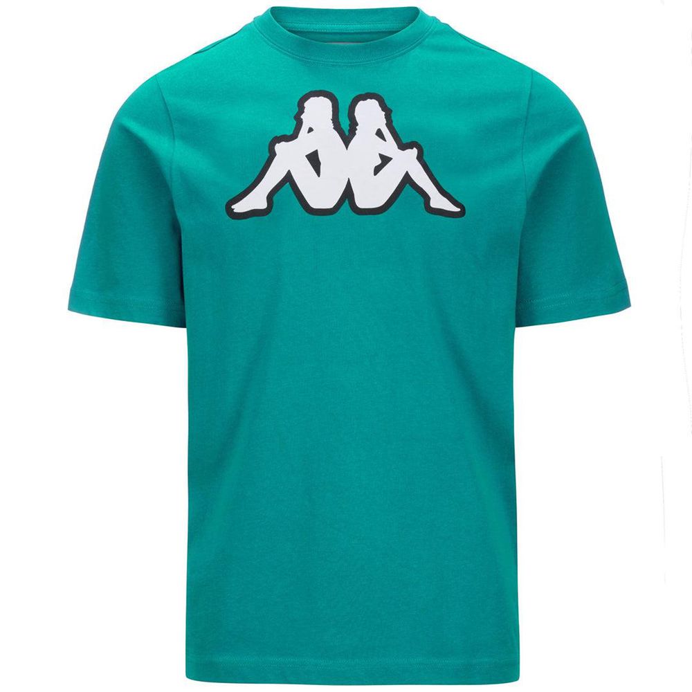 Men Kappa Logo Zobi T-Shirt Green | EF2814970