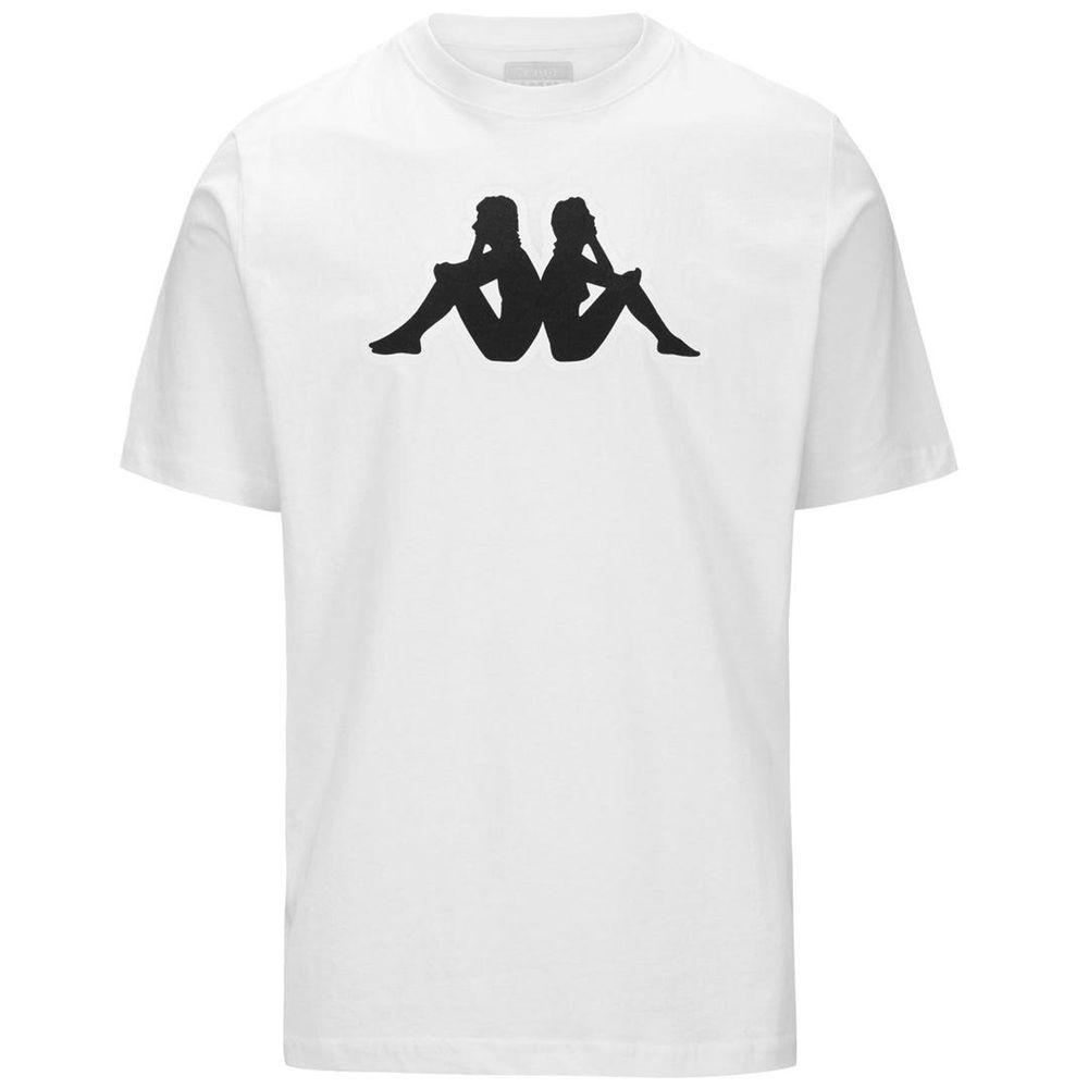 Men Kappa Logo Zobi T-Shirt White | PM2794613