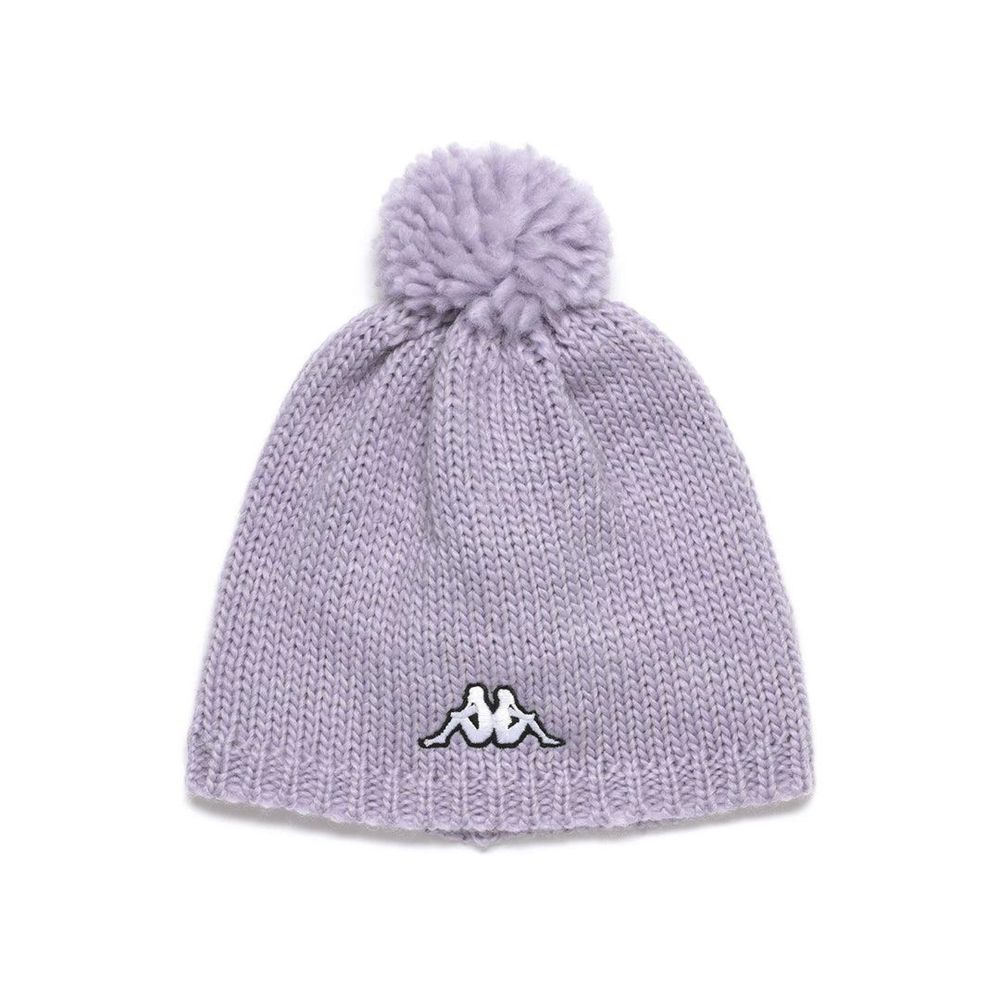 Men Kappa Pomok Cap Purple | XD5083269