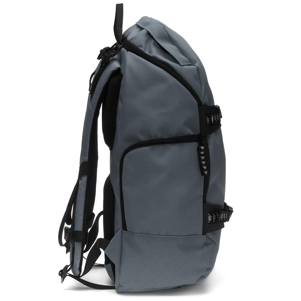 Men Kappa Rag Backpack Grey | UM1256430