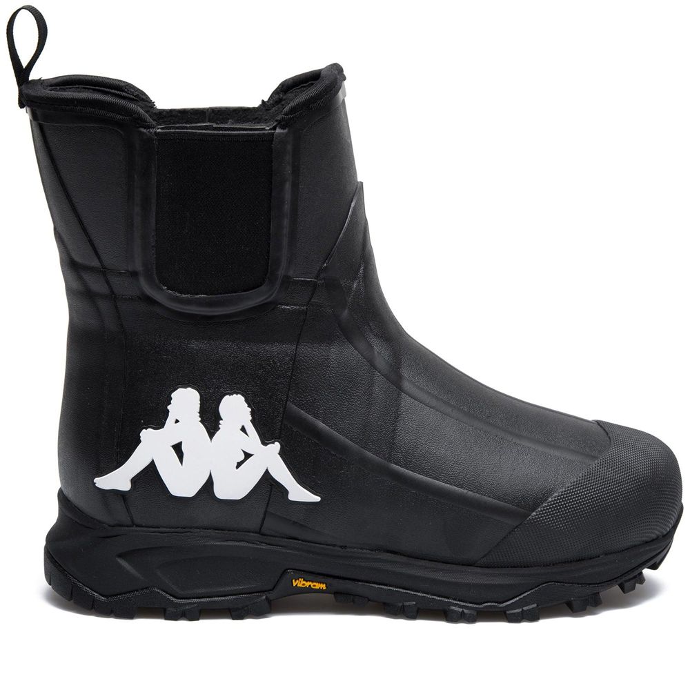 Men Kappa Skarpona Beat 3.0 Vibram Boots Black | QZ6584021