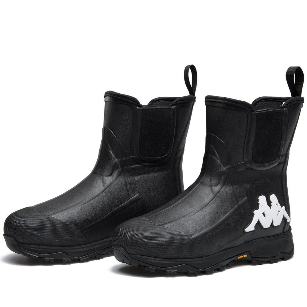 Men Kappa Skarpona Beat 3.0 Vibram Boots Black | QZ6584021