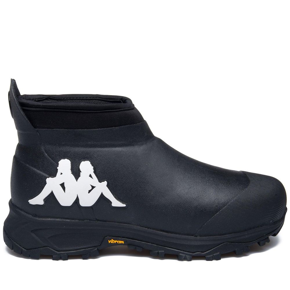 Men Kappa Skarpona Low 3.0 Vibram Boots Black | PD1893427