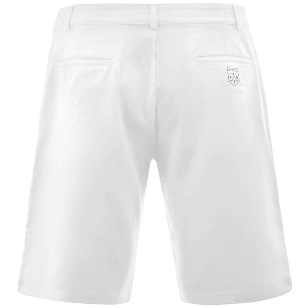 Men Kappa Stanam Shorts White | QA0389461