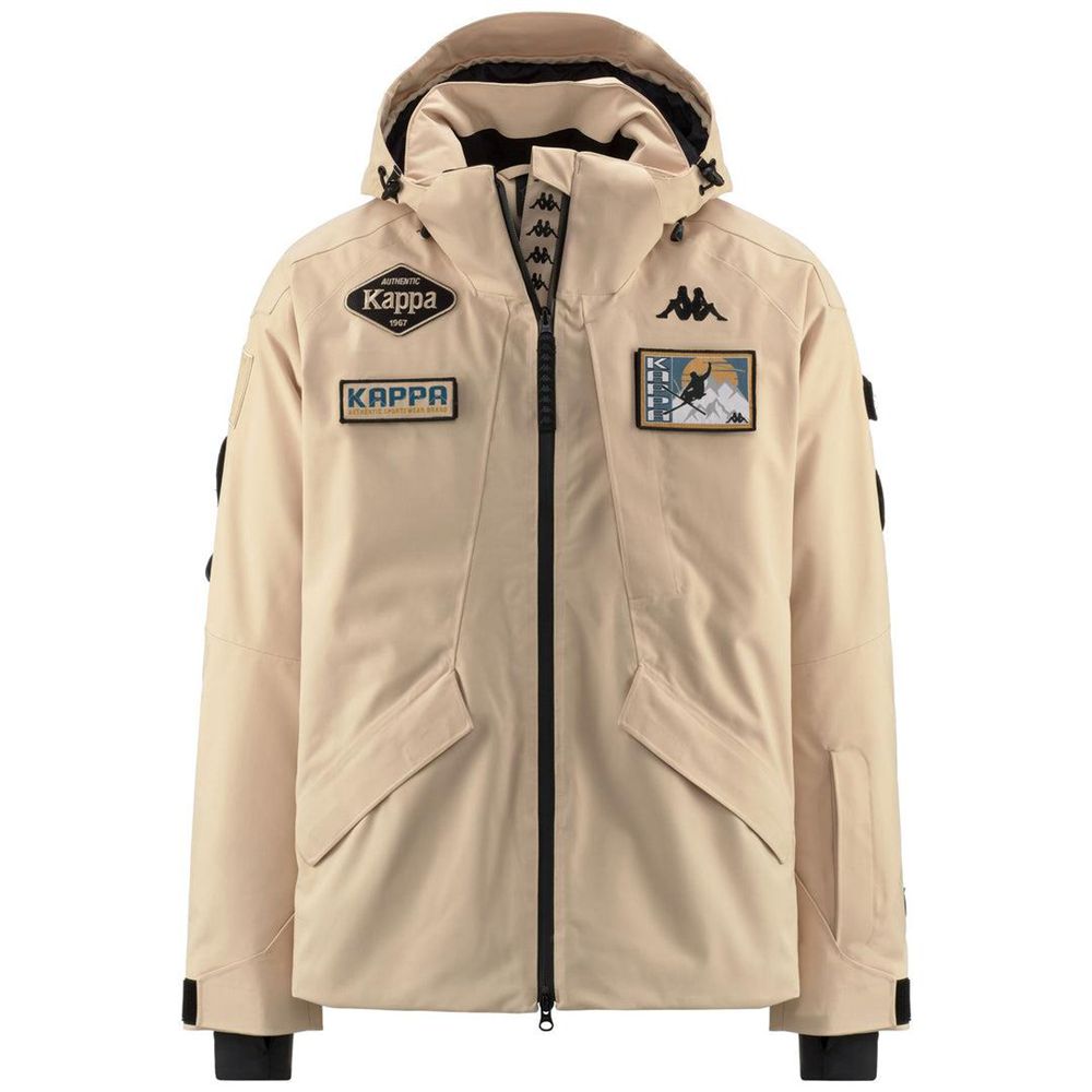 Men Kappa Tier Zero Geizo Jacket Beige | WJ6827451