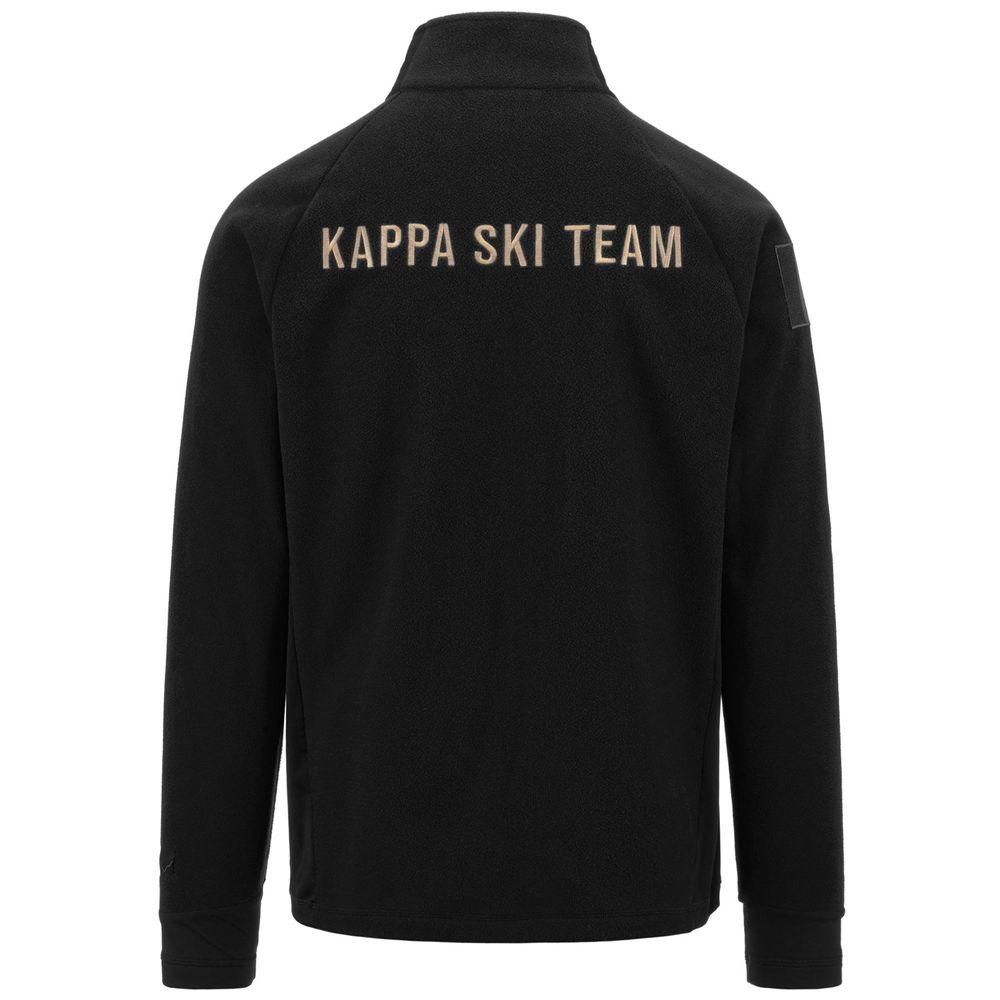 Men Kappa Tier Zero Genpaku Jacket Black | BW8712369