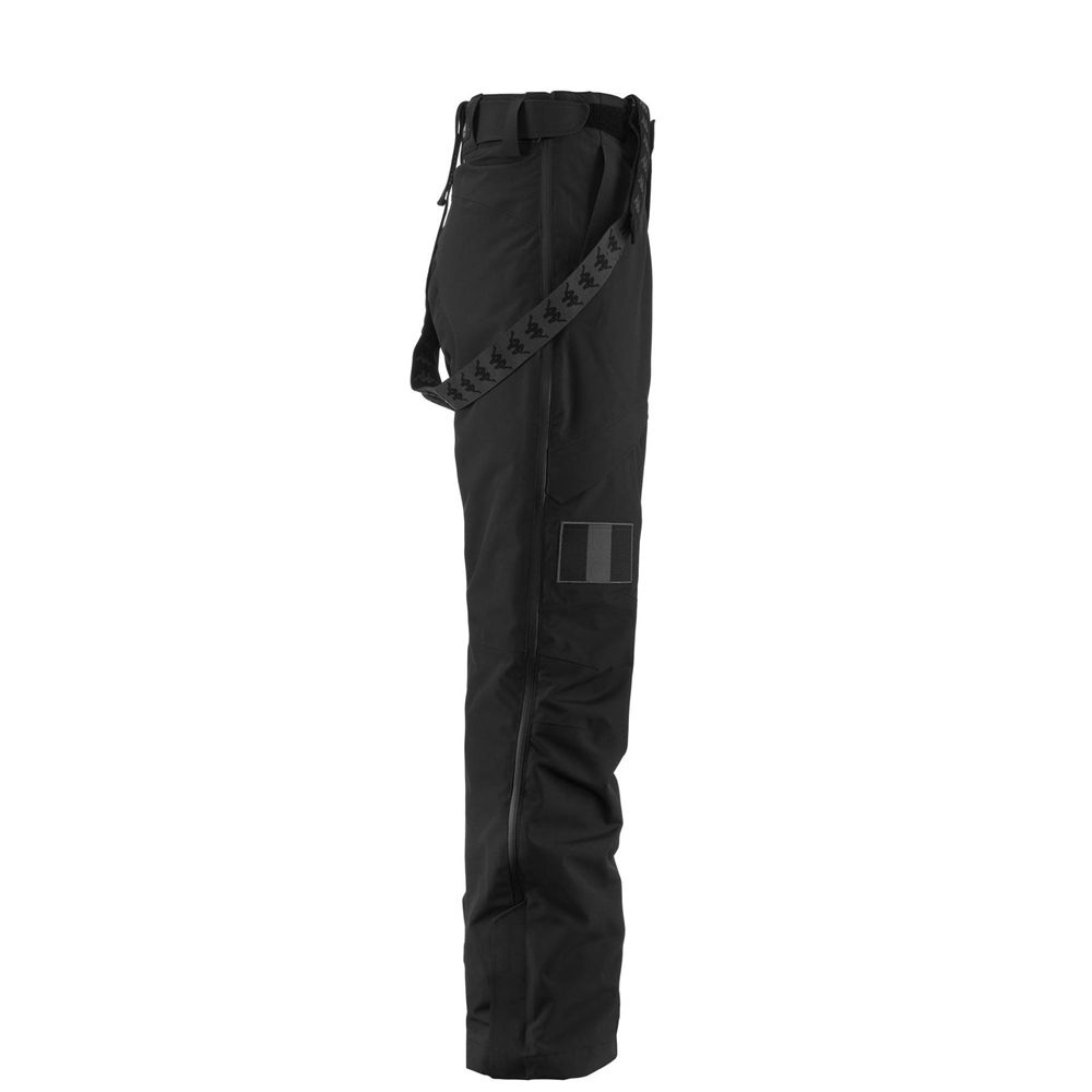 Men Kappa Tier Zero Gihday Pants Black | ZR1509246