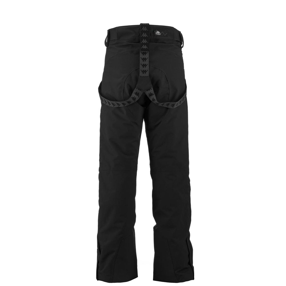 Men Kappa Tier Zero Gihday Pants Black | ZR1509246