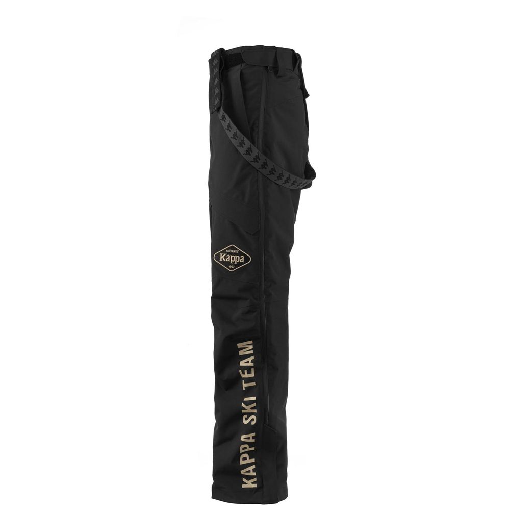 Men Kappa Tier Zero Gihday Pants Black | ZR1509246