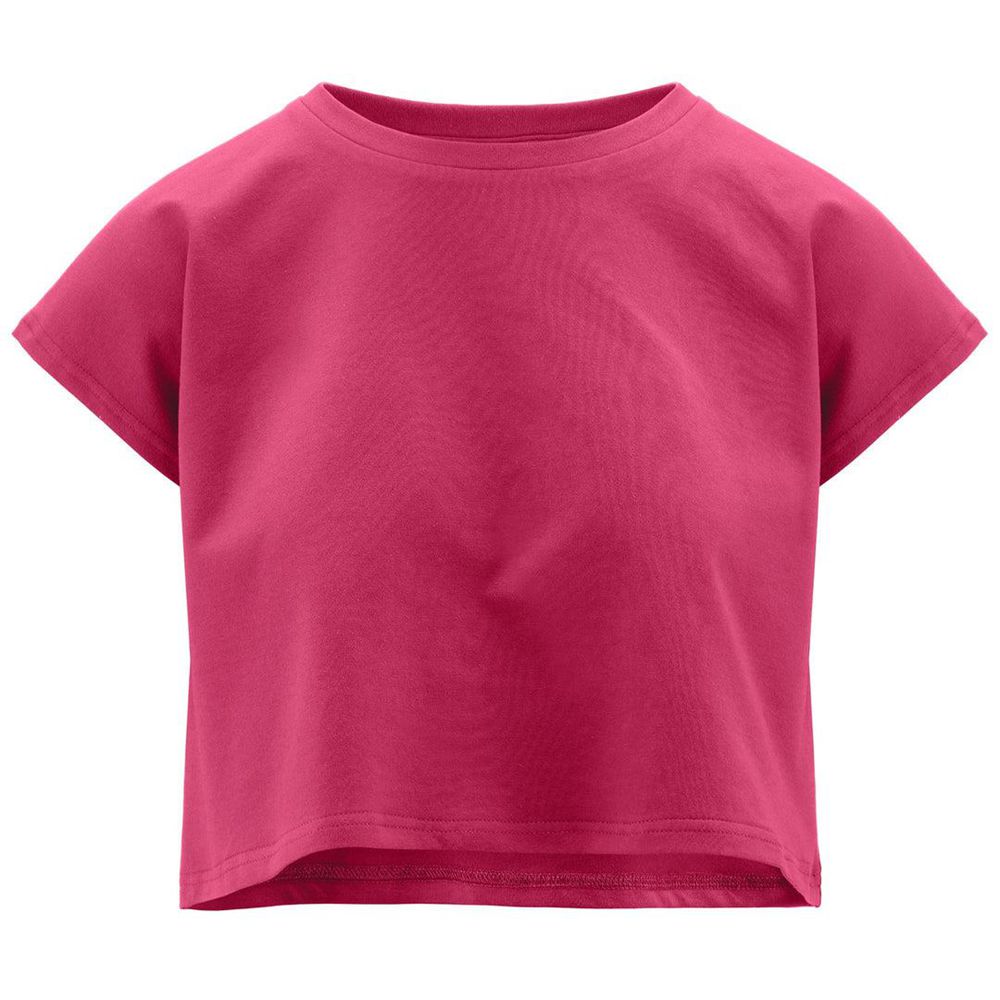 Women Kappa 222 Banda 10 Lavars T-Shirt Pink | NS1079354