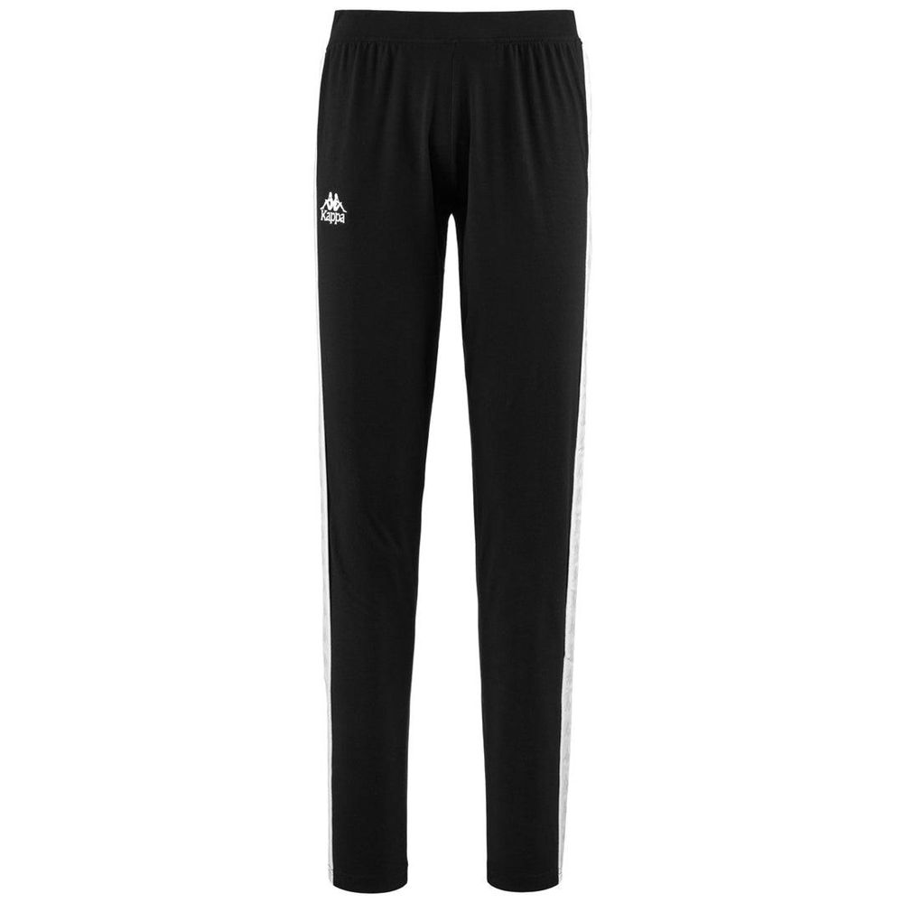 Women Kappa 222 Banda Anen Pants Black | BL9276143