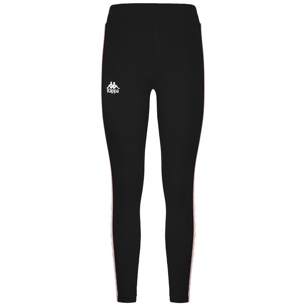 Women Kappa 222 Banda Aneno 2 Pants Black | JQ6534870