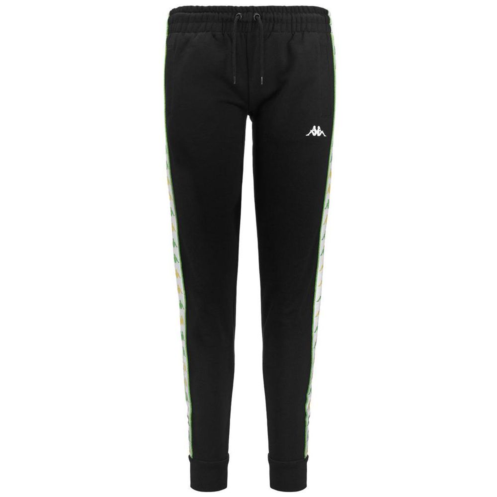 Women Kappa 222 Banda Barnui 2 Pants Black | PZ1678903