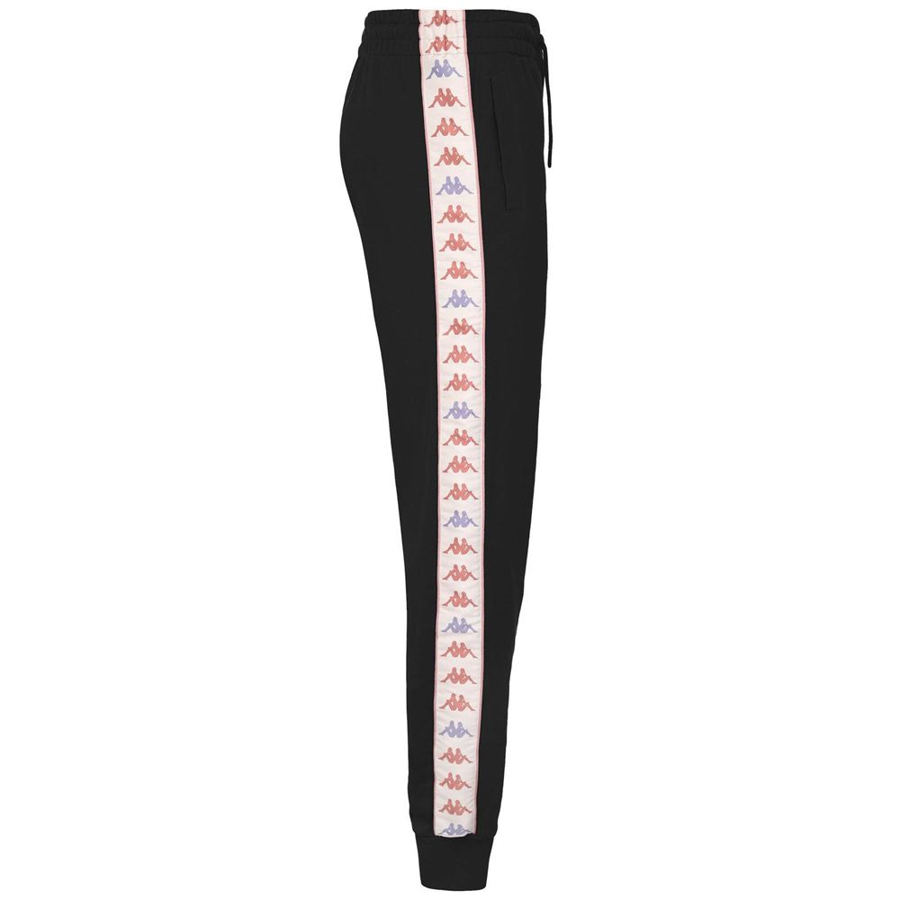 Women Kappa 222 Banda Barnuo 2 Pants Black | NW8349752