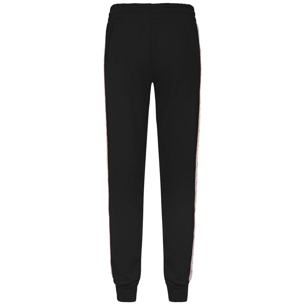 Women Kappa 222 Banda Barnuo 2 Pants Black | NW8349752