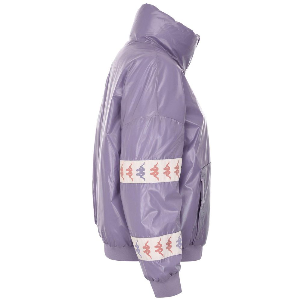 Women Kappa 222 Banda Dalinao Jacket Purple | WM8270461