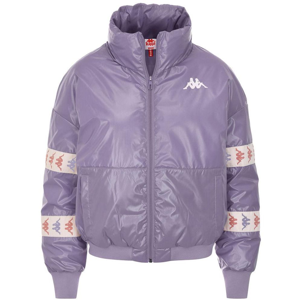 Women Kappa 222 Banda Dalinao Jacket Purple | WM8270461