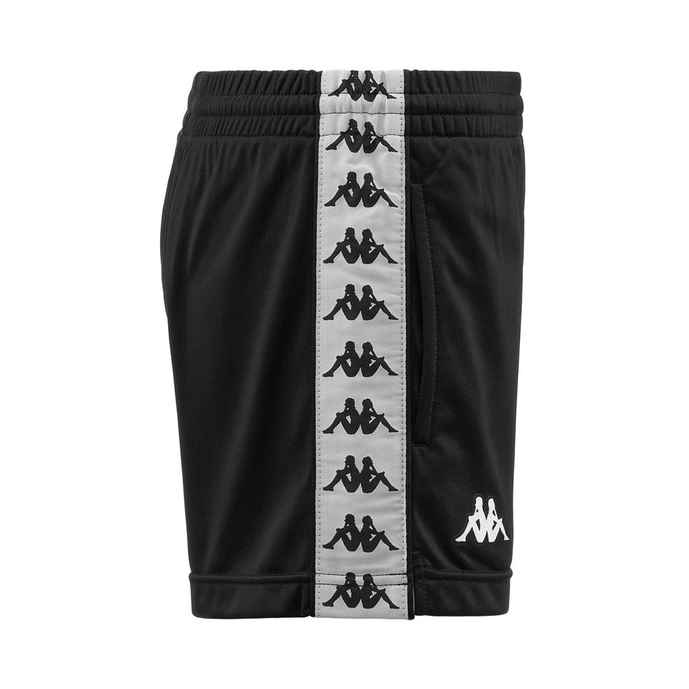 Women Kappa 222 Banda Ladytread Shorts Black | VP0185924