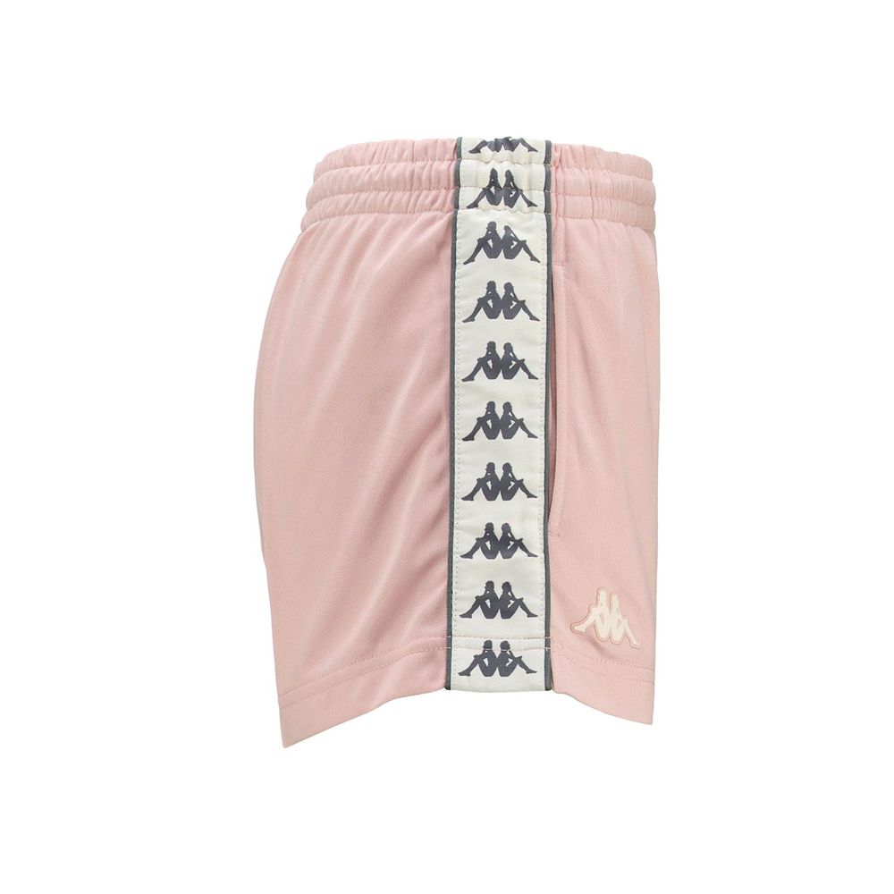 Women Kappa 222 Banda Ladytread Shorts Pink | ZQ1823740