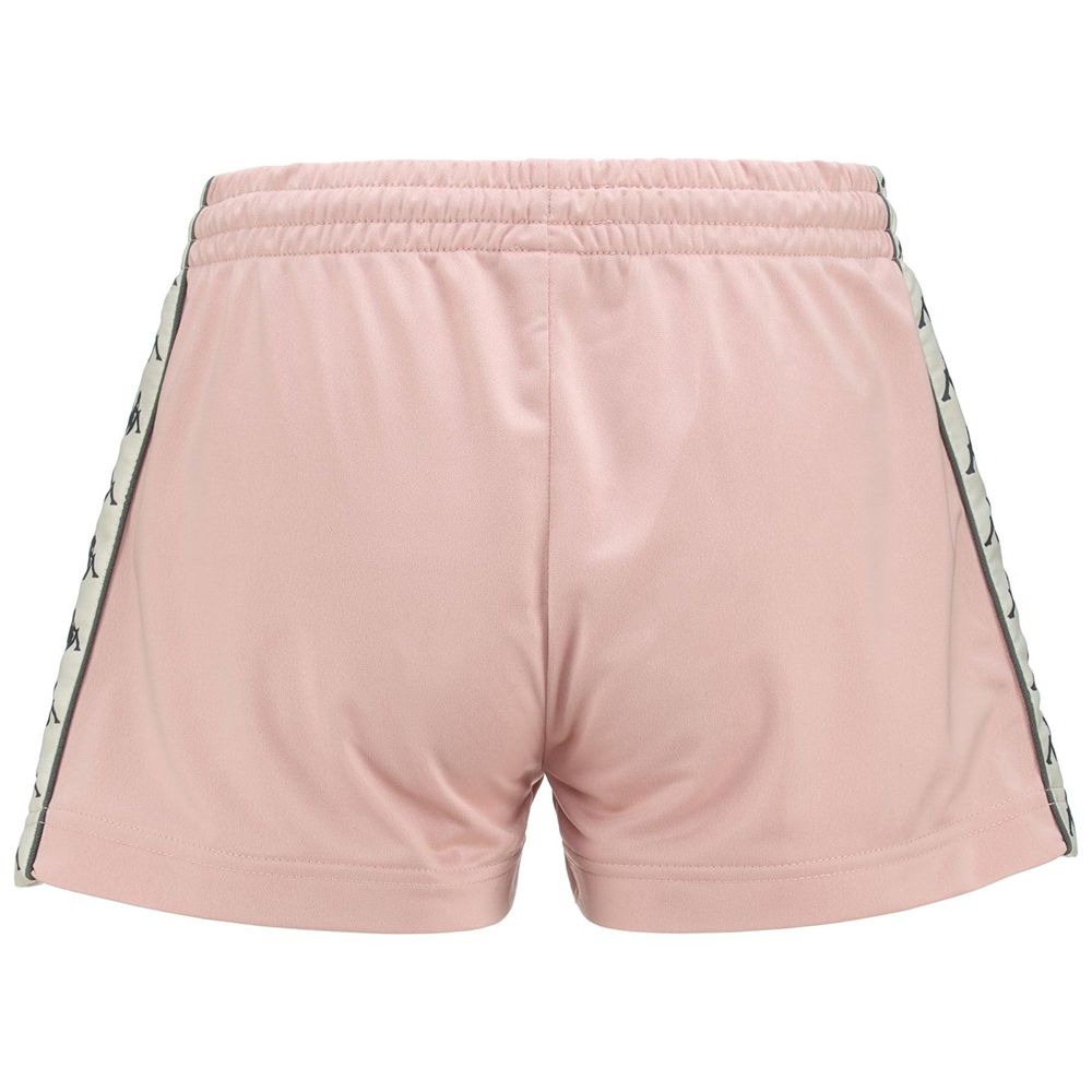 Women Kappa 222 Banda Ladytread Shorts Pink | ZQ1823740