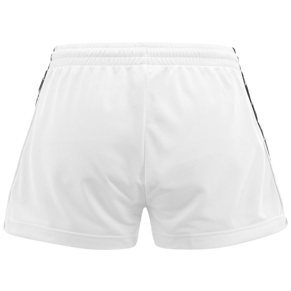 Women Kappa 222 Banda Ladytread Shorts White | DR7068512