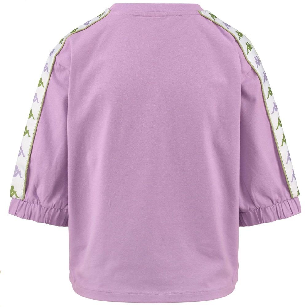 Women Kappa 222 Banda Sami T-Shirt Pink | EJ2036197