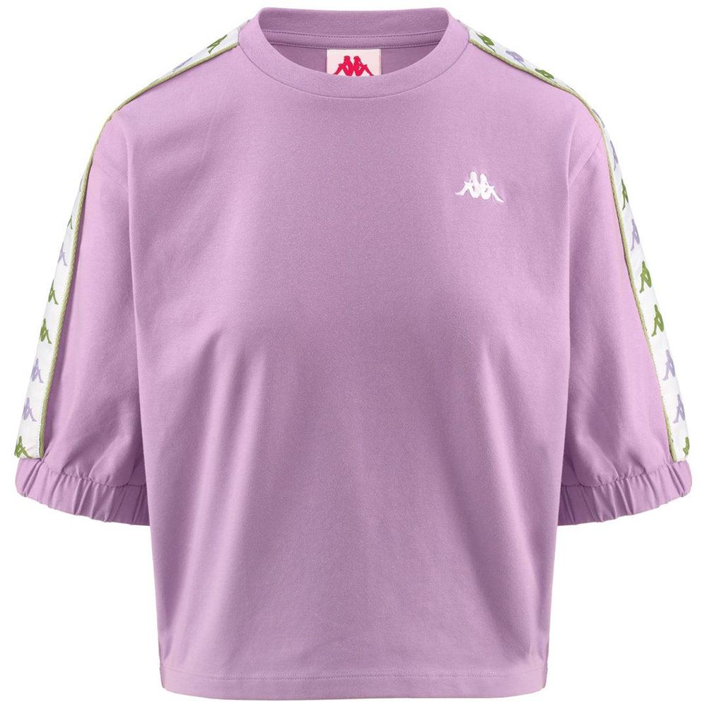 Women Kappa 222 Banda Sami T-Shirt Pink | EJ2036197