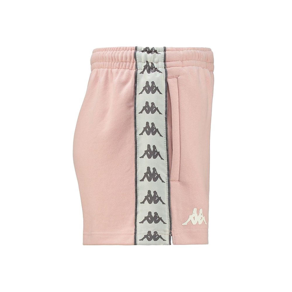 Women Kappa 222 Banda Tready Shorts Pink | AH1083467