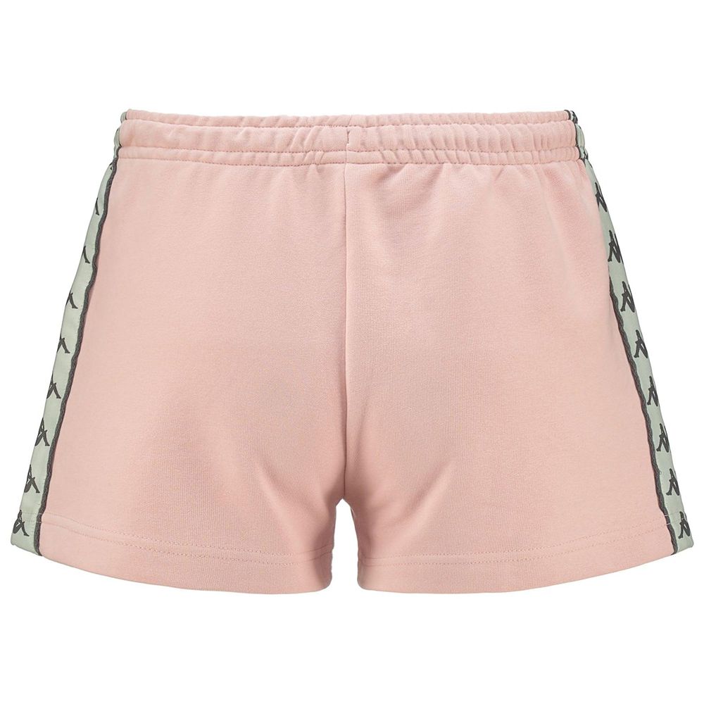 Women Kappa 222 Banda Tready Shorts Pink | AH1083467