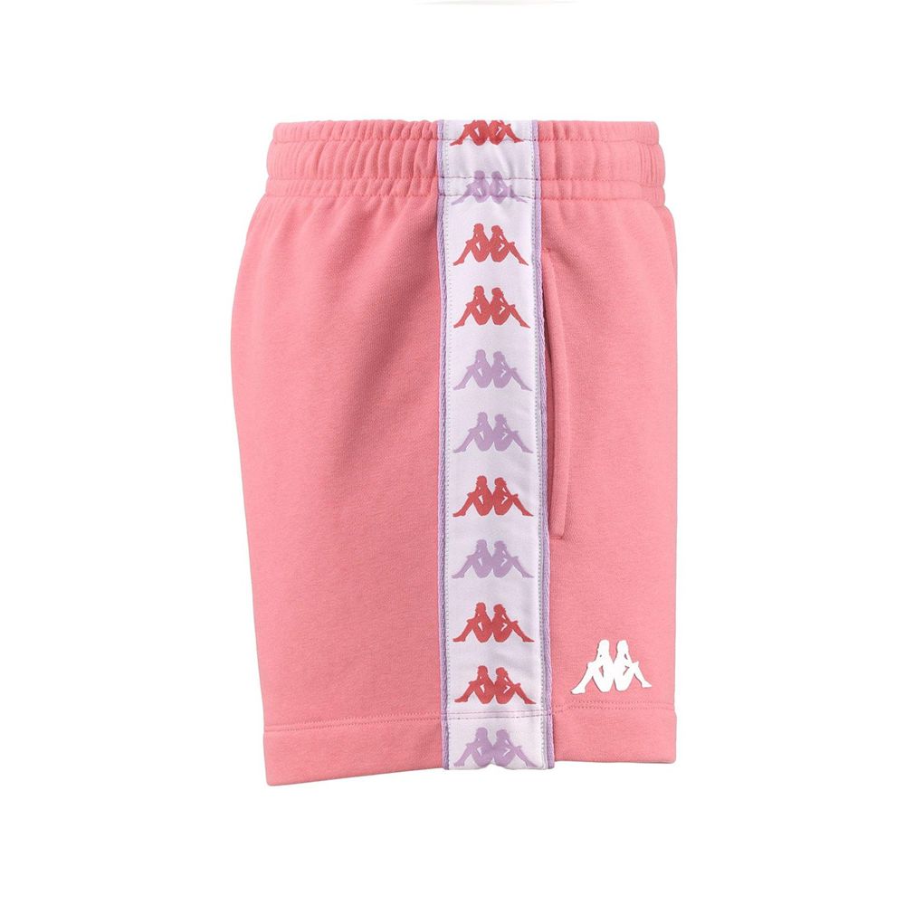 Women Kappa 222 Banda Treadyi Shorts Pink | KD0729834