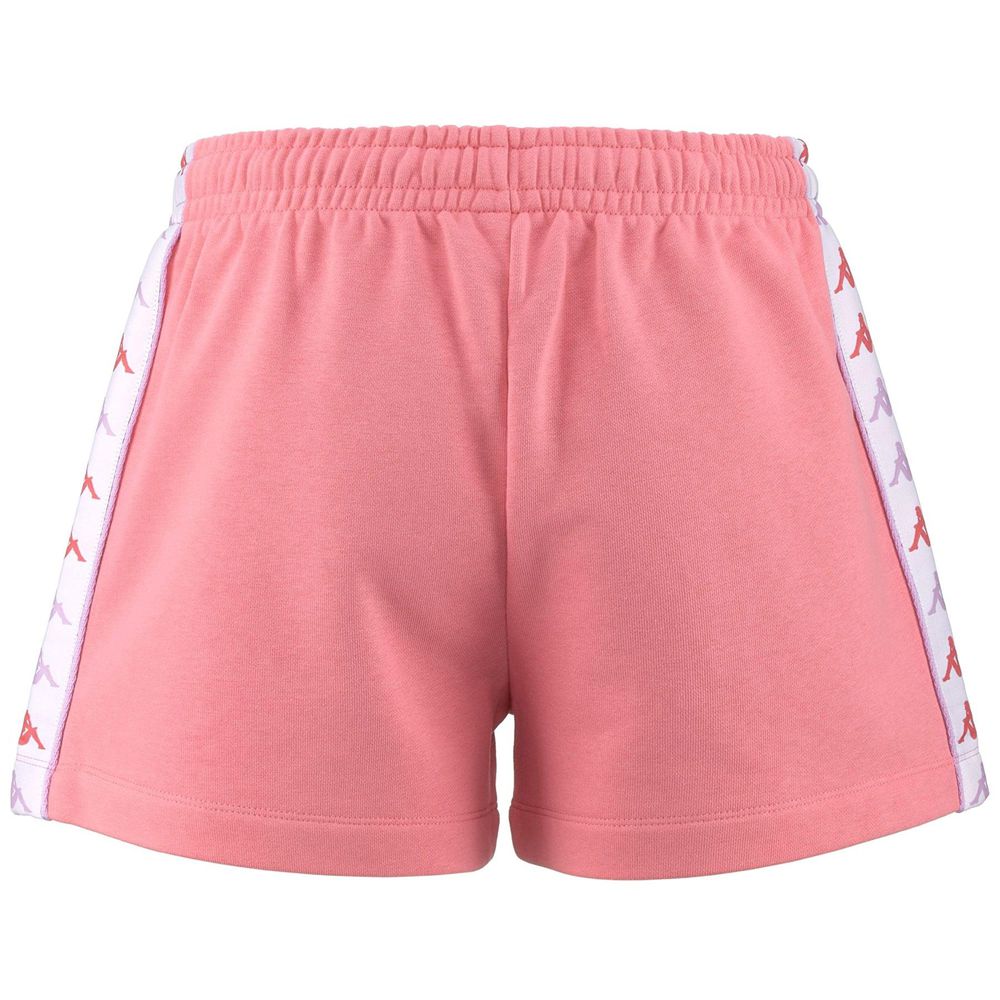 Women Kappa 222 Banda Treadyi Shorts Pink | KD0729834