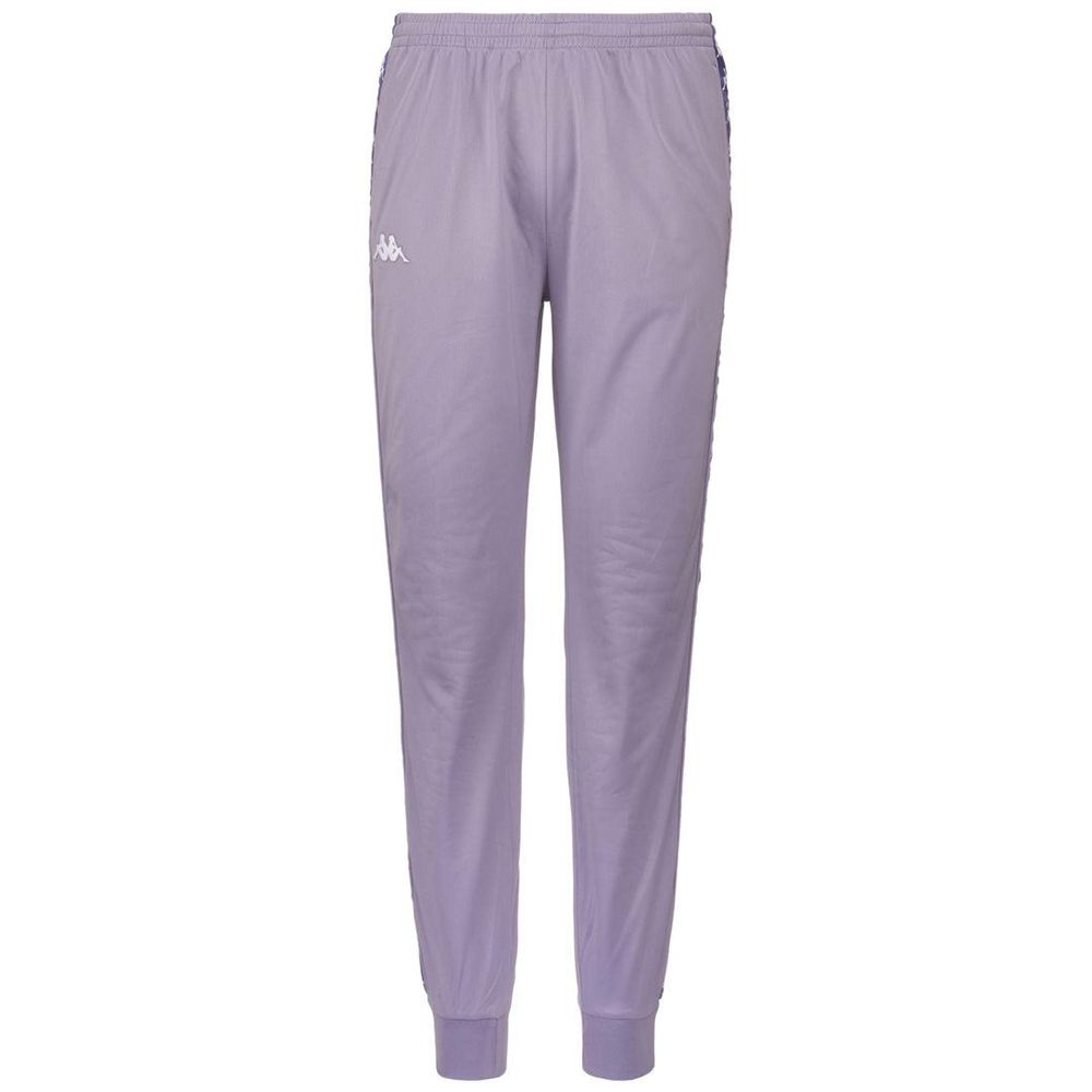 Women Kappa 222 Banda Wrastoria Graphiktape Pants Purple | ZO1842793