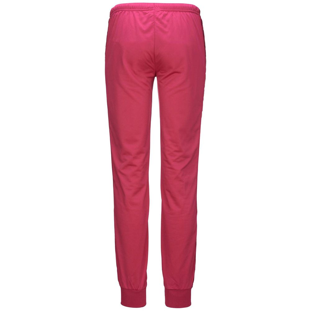 Women Kappa 222 Banda Wrastoria Slim Pants Pink | AX4831076