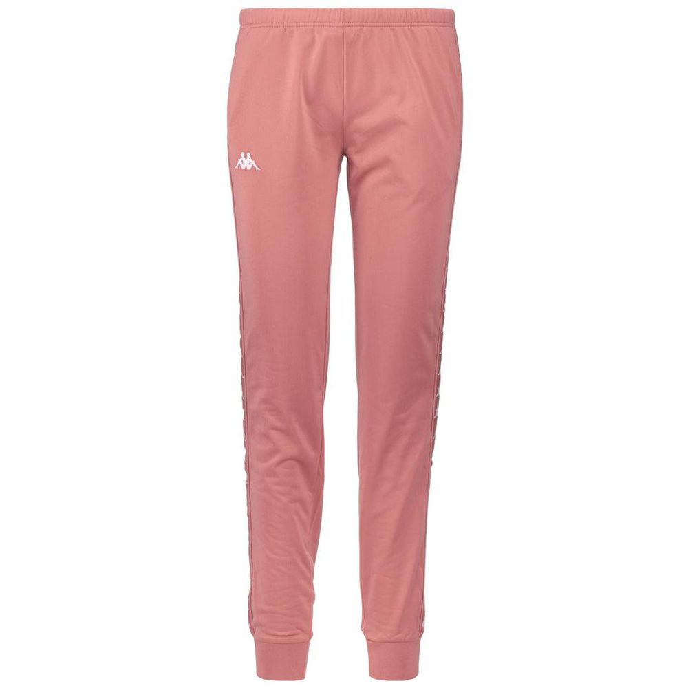 Women Kappa 222 Banda Wrastoria Slim Pants Pink | TS6942871